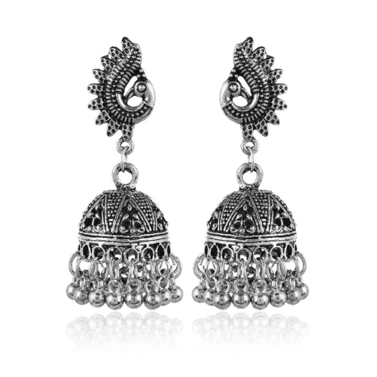 YouBella Jewellery Earrings Afghani Jhumka earrings ear rings for Girls & Women (YBEAR - 32205)