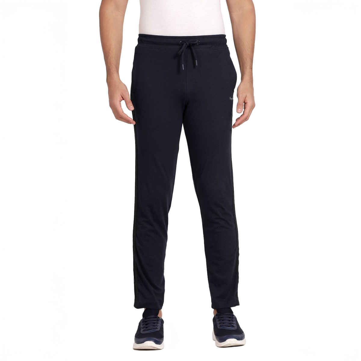 Pepe Jeans Mens Navy Track pant | L | Comfort Fit, Soft Fabric, Breathable