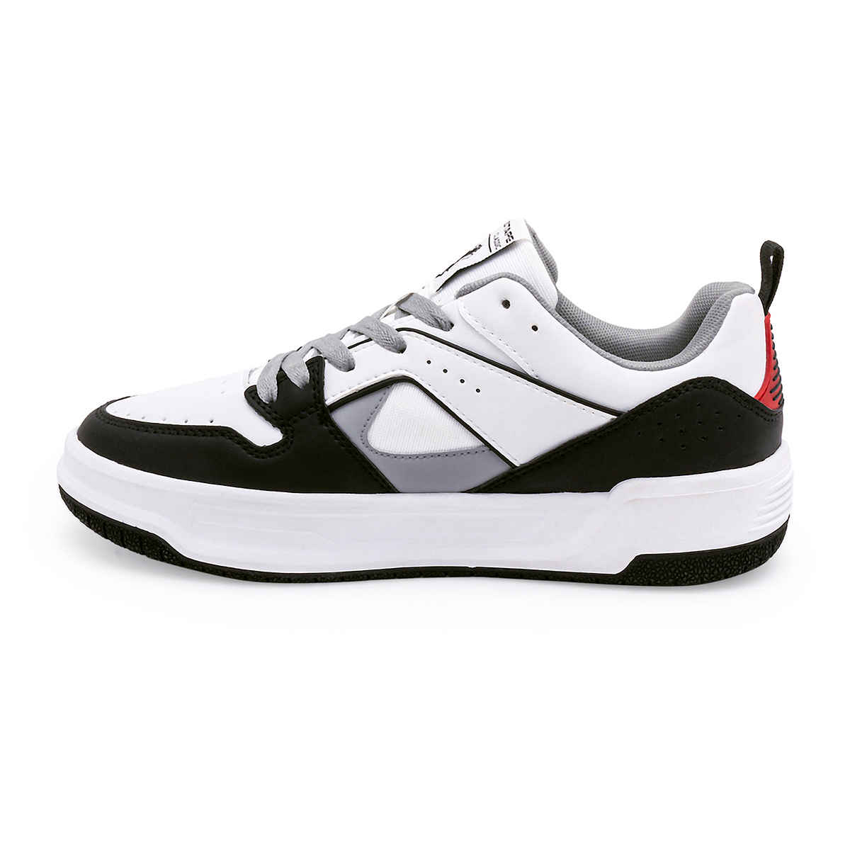 Red Tape Men's Sneakers | RSL0182M | White and Black - UK 9