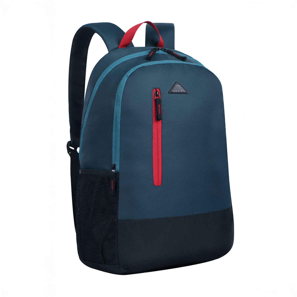 Gear Unisex Solid Polyester 25 L Top Handle Laptop Backpack | Teal - 16 Inches
