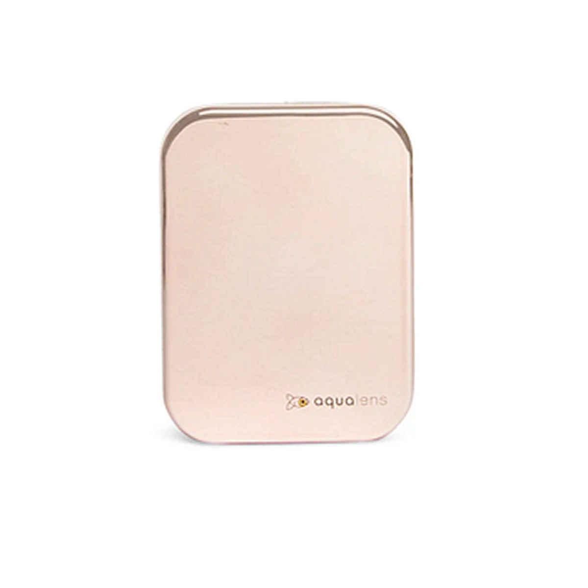 Aqualens Contact Lens Designer Case - Golden | Rectangular