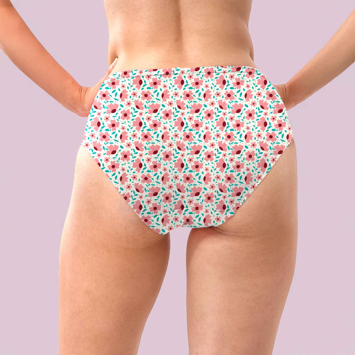Lyra Women's Hipster Panty Printed | L (Colour May Vary)