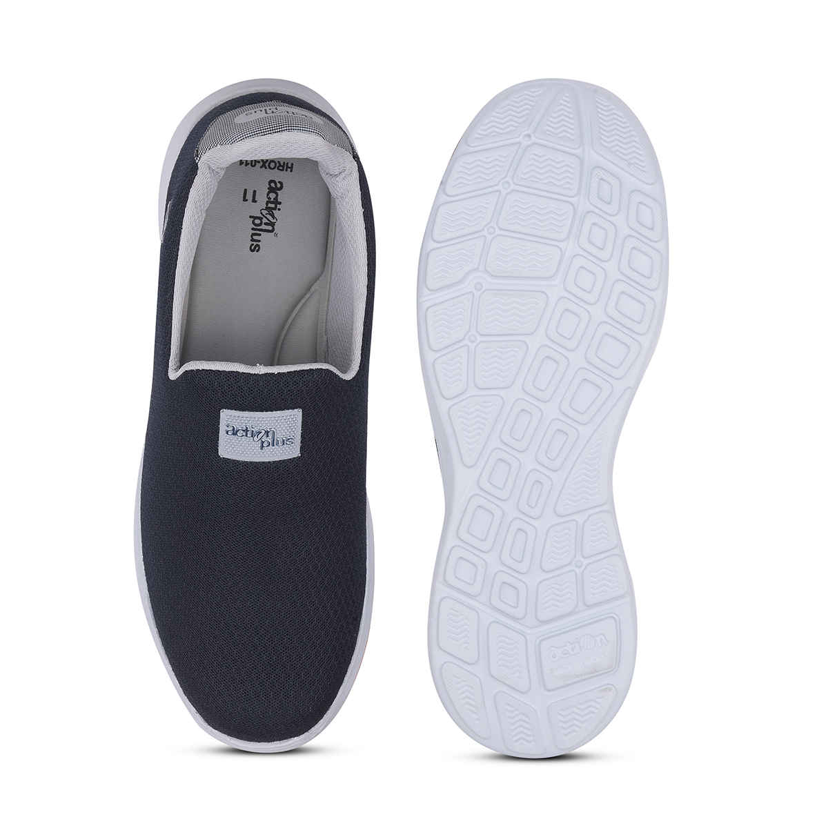 Action Casual Shoes For Men | Hrox-11 Blue-Light Grey - UK-9