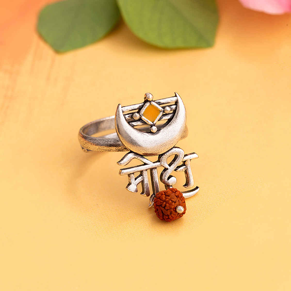 Voylla Aham Brahmasmi Moksh Inscription Ring