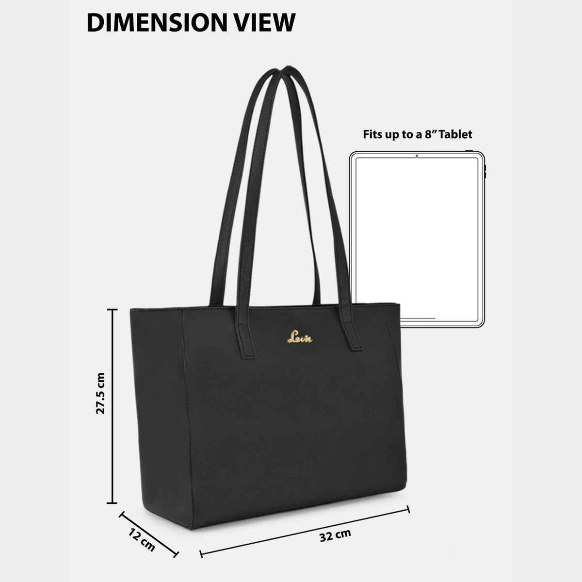 Lavie Women's Betula Large Tote Handbag | Black