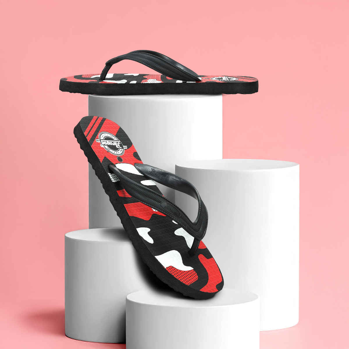 Paragon Men's Red Hwk Slippers HWK3717G UK 7