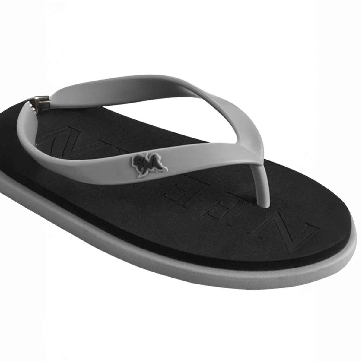 Neemans Unisex Eco Classic Slippers | Black with Grey - UK 11