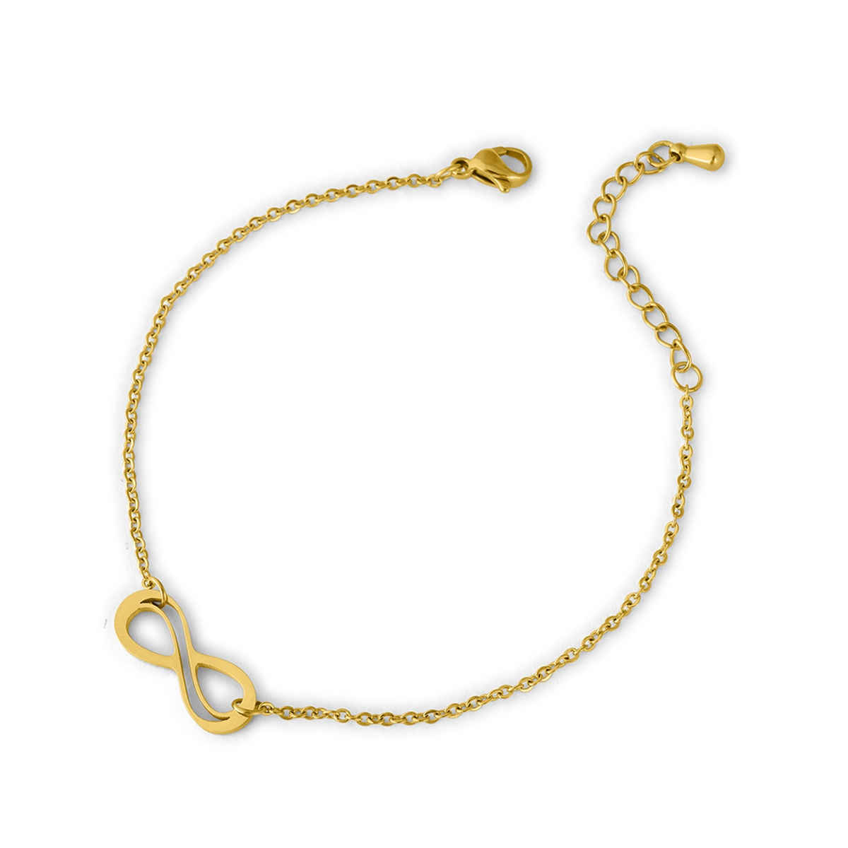 Palmonas Infinity Charm Bracelet For Womens | Waterproof And Anti-Tarnish
