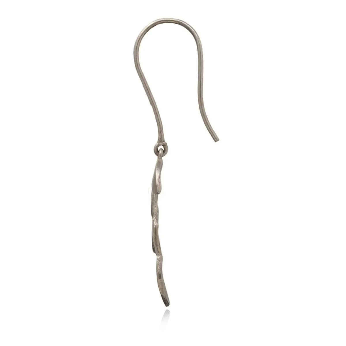 Unniyarcha 92.5 Silver Leaflets Earring