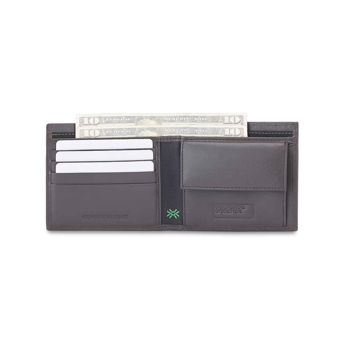 United Colors Of Benetton Men's Leather Wallets | Brown