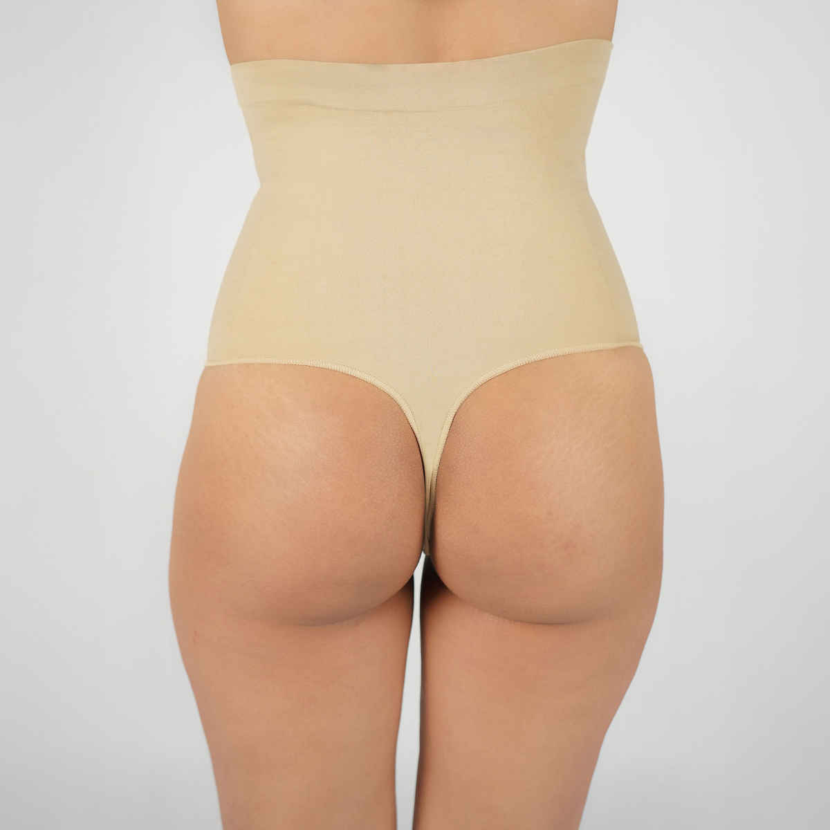 Theater Women Nude High Waisted Thong 2XL-3XL