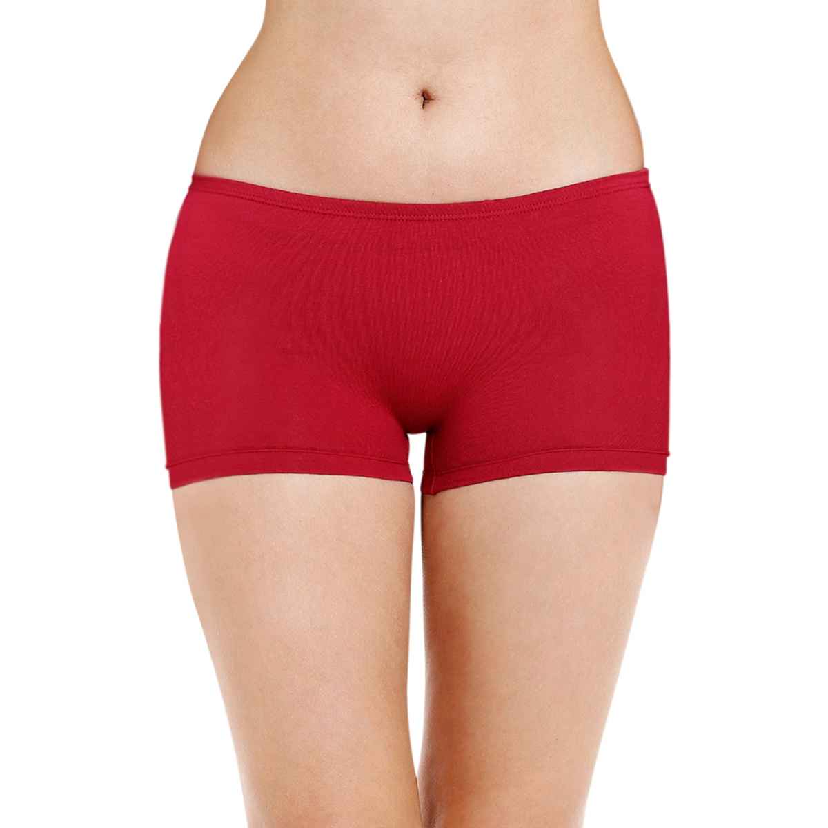 Bodycare Cotton Spandex Solid Bodyshorts - Pack of 1 I Assorted - 95