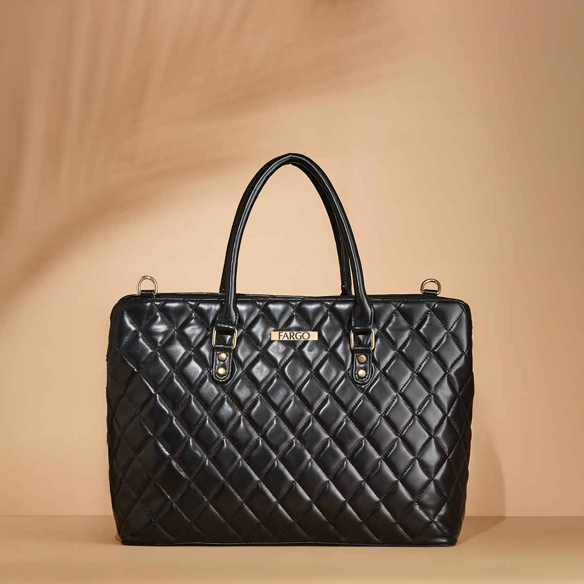 Fargo Women Classic Black Handbag