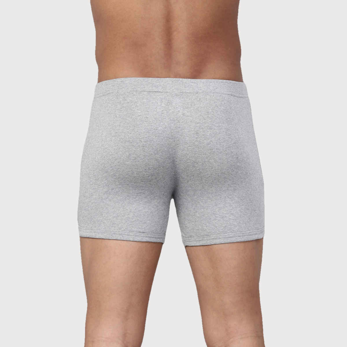 Levi's 010 Men's Comfort Boxer Brief | Contoured Double Pouch | Pack of 2 | Lt. Grey Mel,Black | S