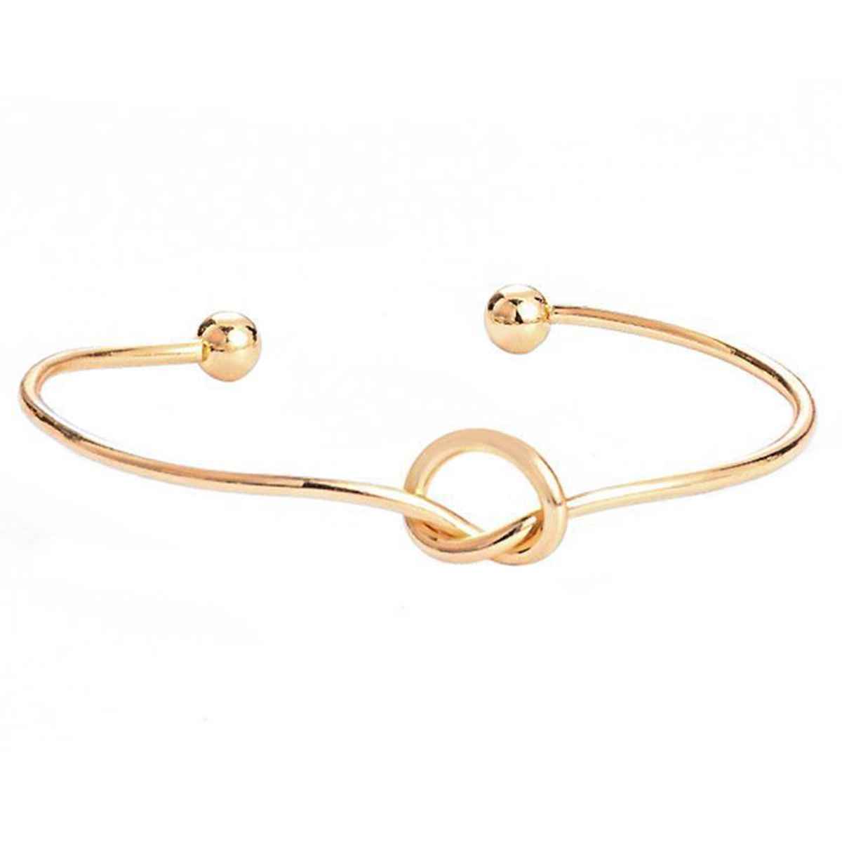 Peora Gold-Plated Gold Plated Kada Bracelet For Women'S (Gold 7.1 Gms)