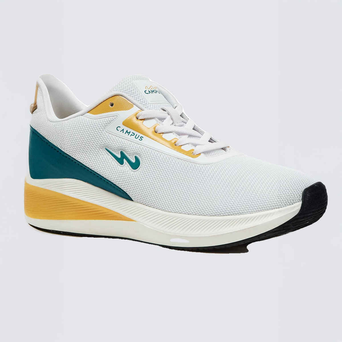 Campus Men's Camp Kripto Running Shoes | White | UK6