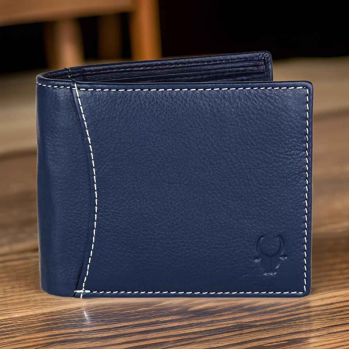 Wildhorn Men's Leather Wallet | Blue
