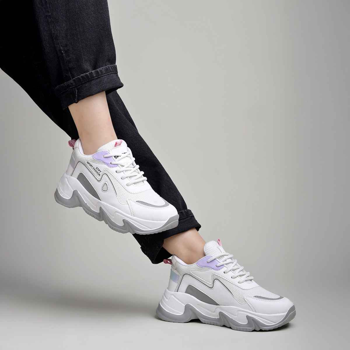 Shoetopia Daily Wear Casual Sports Shoe Sneakers Casuals For Women | UK 5