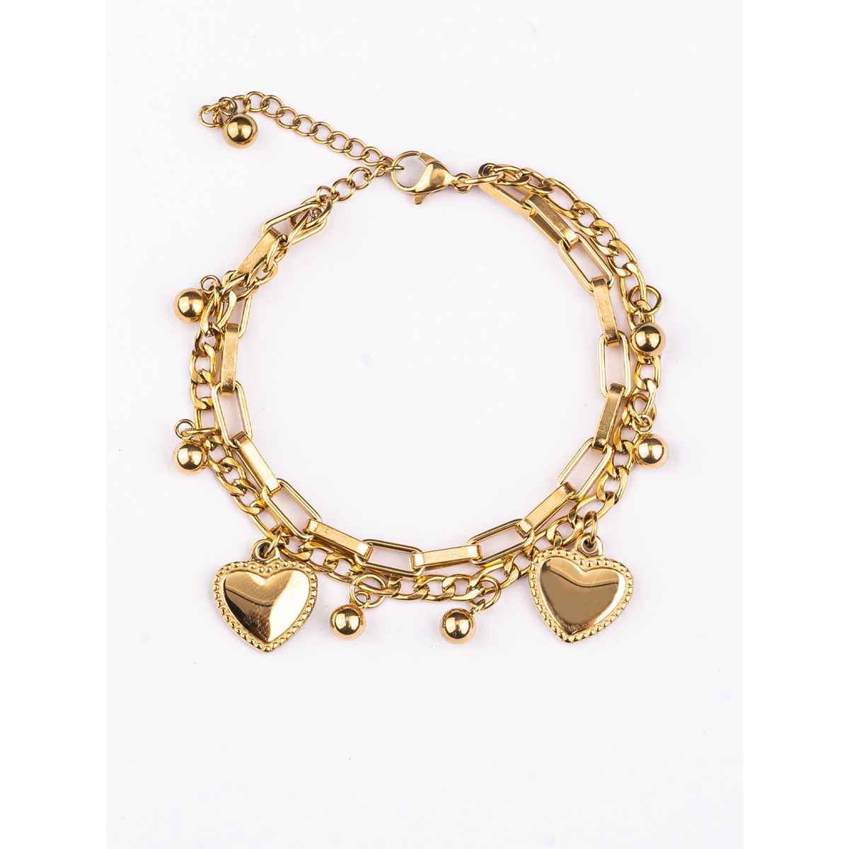 Palmonas Hearts All Over Bracelet For Womens | Waterproof And Anti-Tarnish