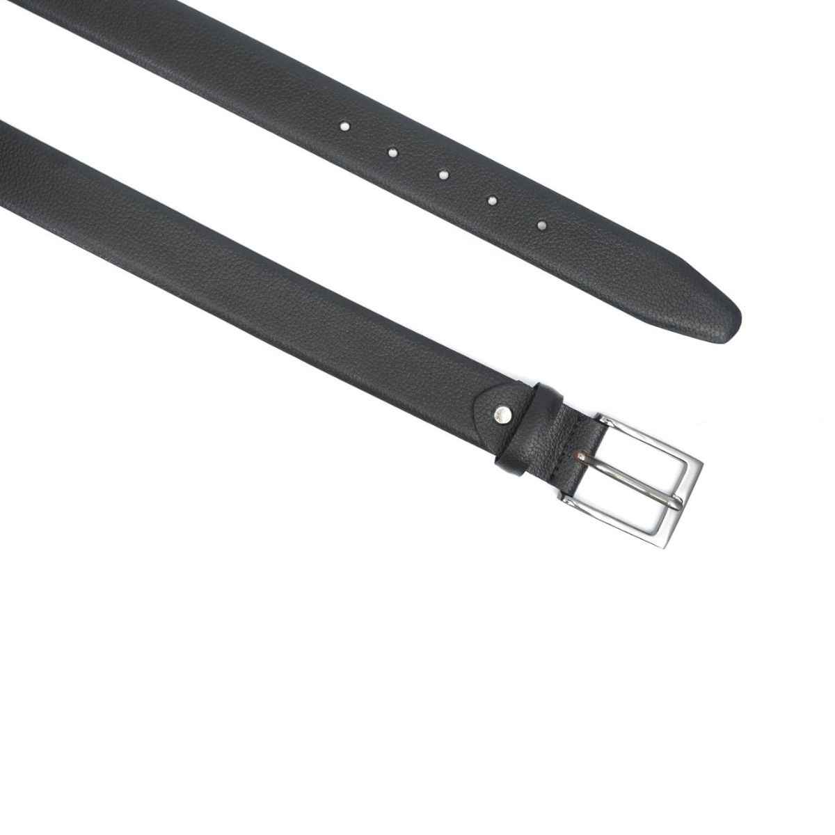 Teakwood Men's Solid Genuine Leather Reversible Belt | Black and Brown - 34 Inches