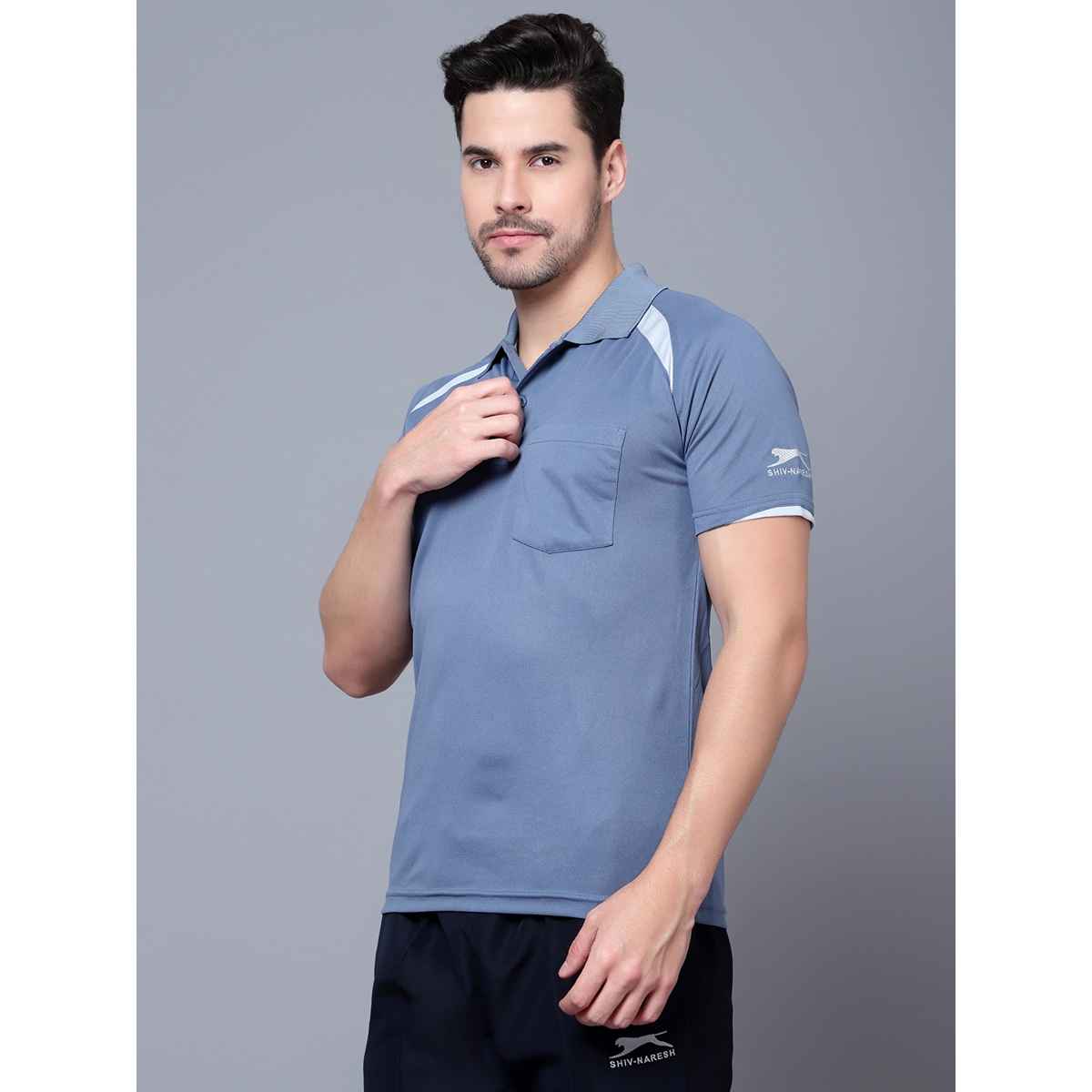 Shiv Naresh Men's T-Shirt | 396 | Dark Grey - S