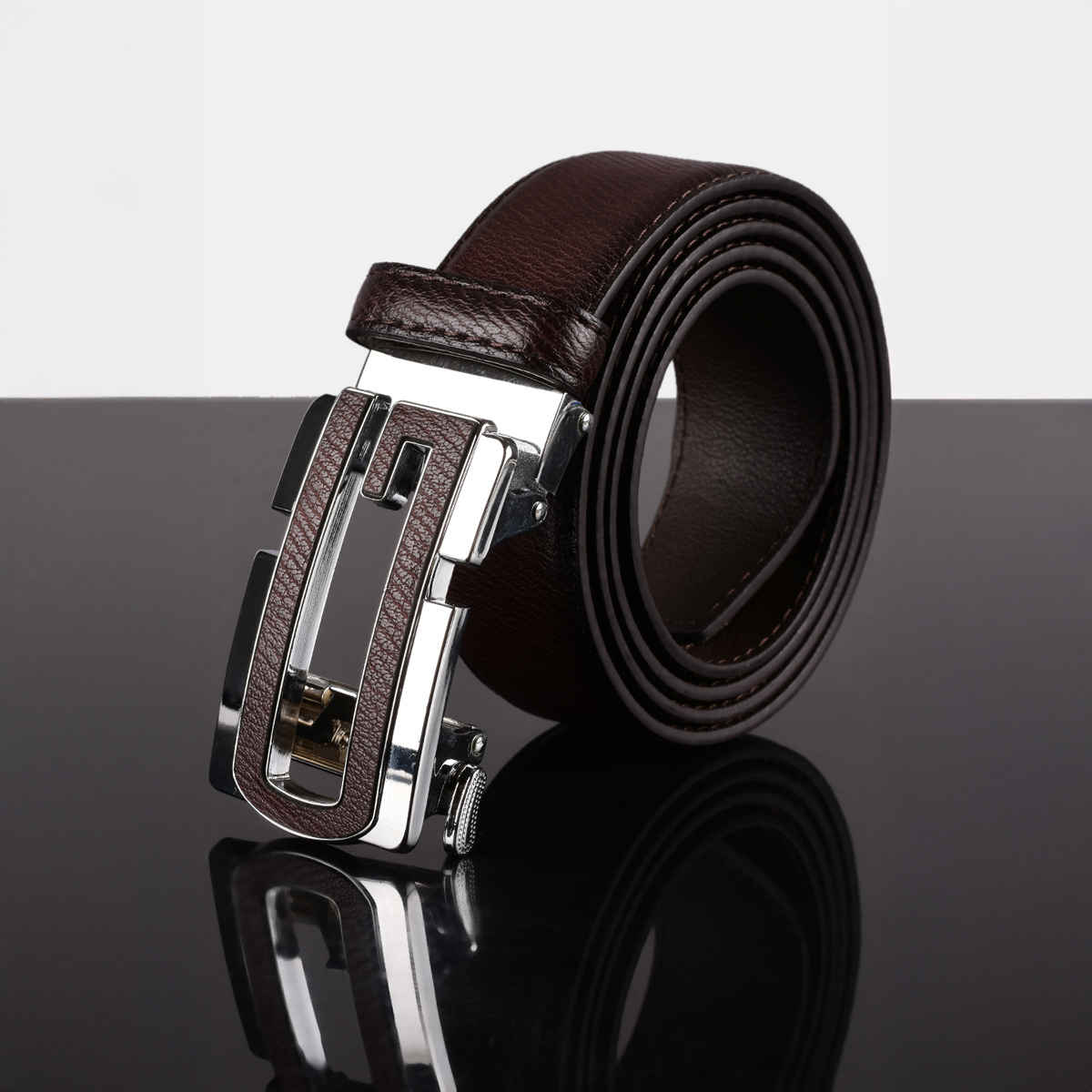 Buckleup Men's Belt | Model-Bublt2811 | Brown - 38