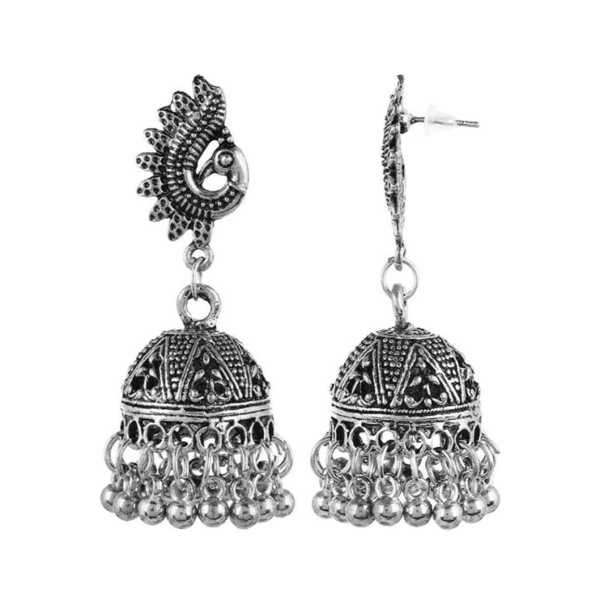 YouBella Jewellery Earrings Afghani Jhumka earrings ear rings for Girls & Women (YBEAR - 32205)