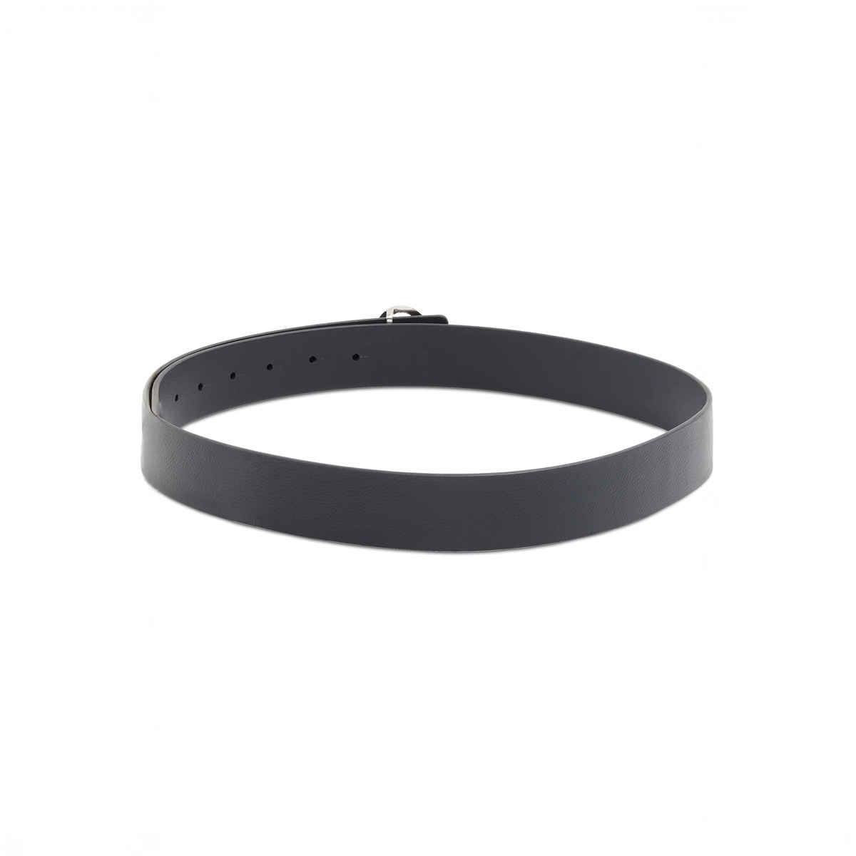 United Colors Of Benetton Men's Solid Genuine Leather Reversible Belt | Black Malaga - 40 Inches