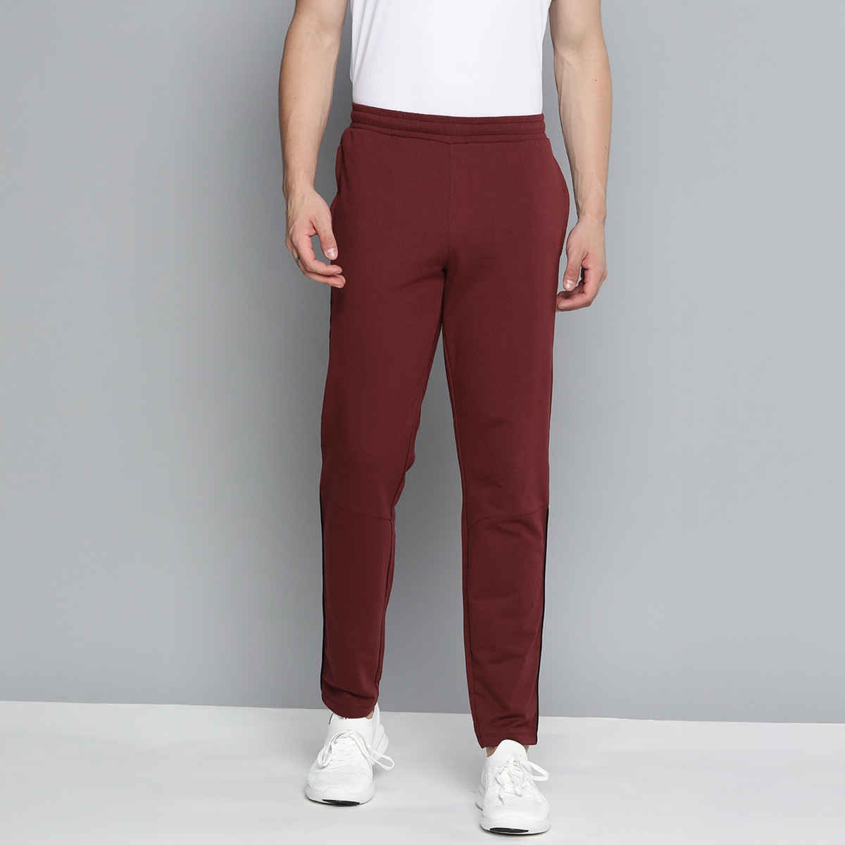 Alcis Men's Track Pant | Wine - S