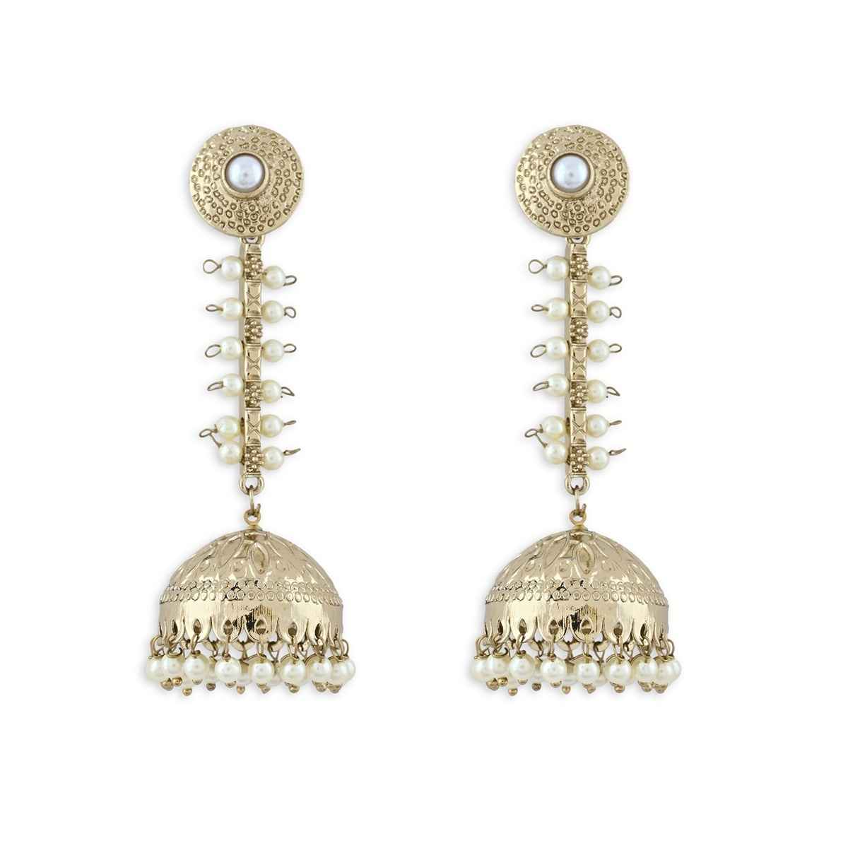 Fida Divine Dome Bells Jhumka Earrings