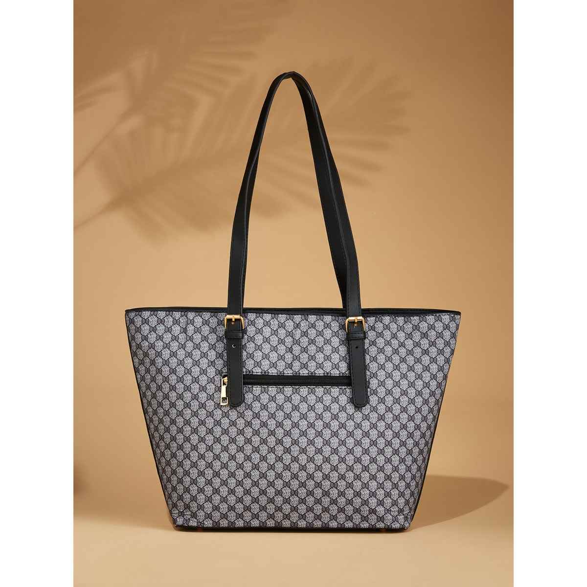 Fargo Women's Handbag | Black & Grey