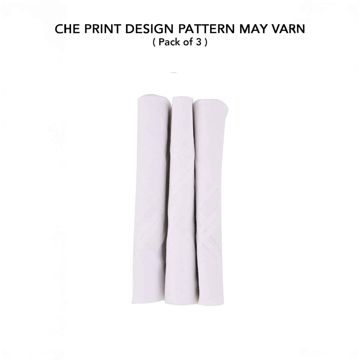 One8 Men's Cotton Handkerchief | White