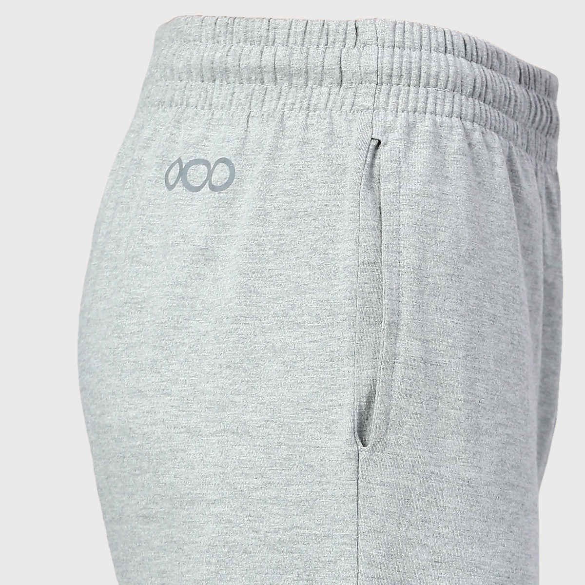 PlayR Men's Lifestyle Core Lower Cotton | Grey Melange - S