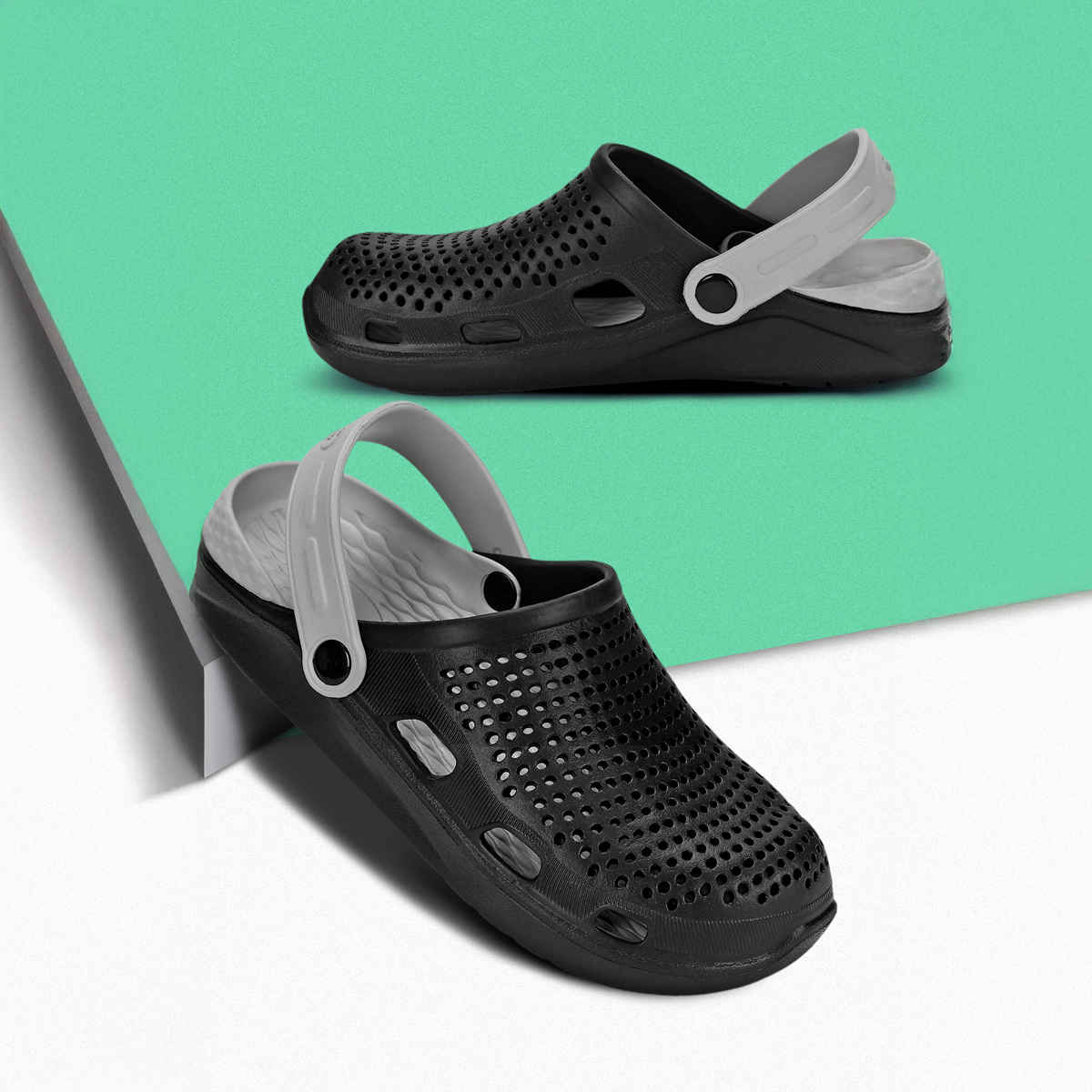 Paragon Men's Black Eva Clogs EVK10916G UK 7