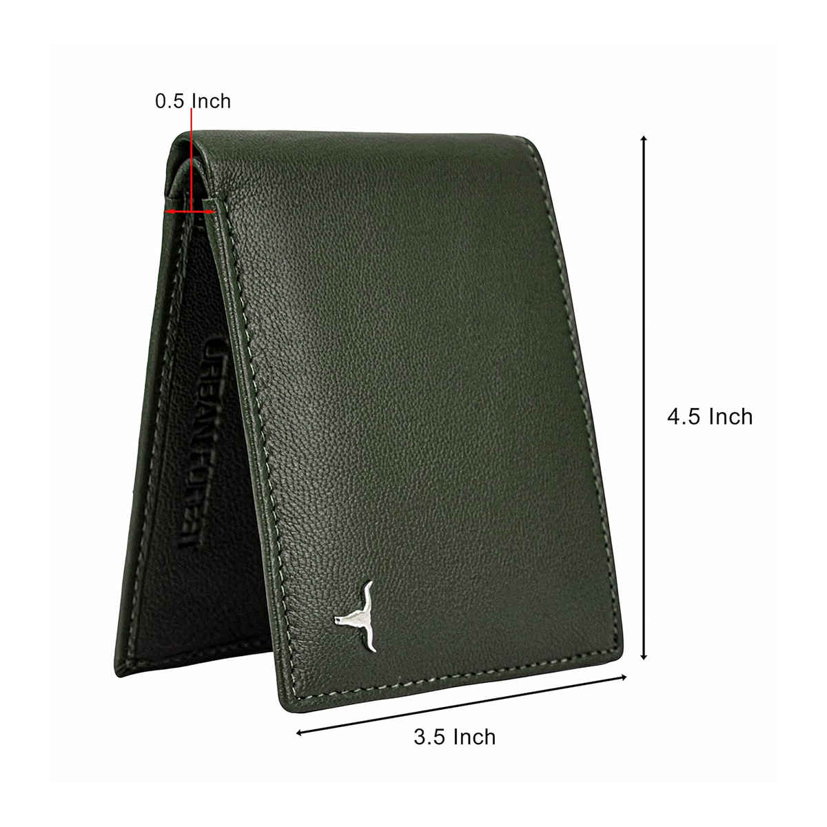 Urban Forest Men's George Leather Wallet | Green