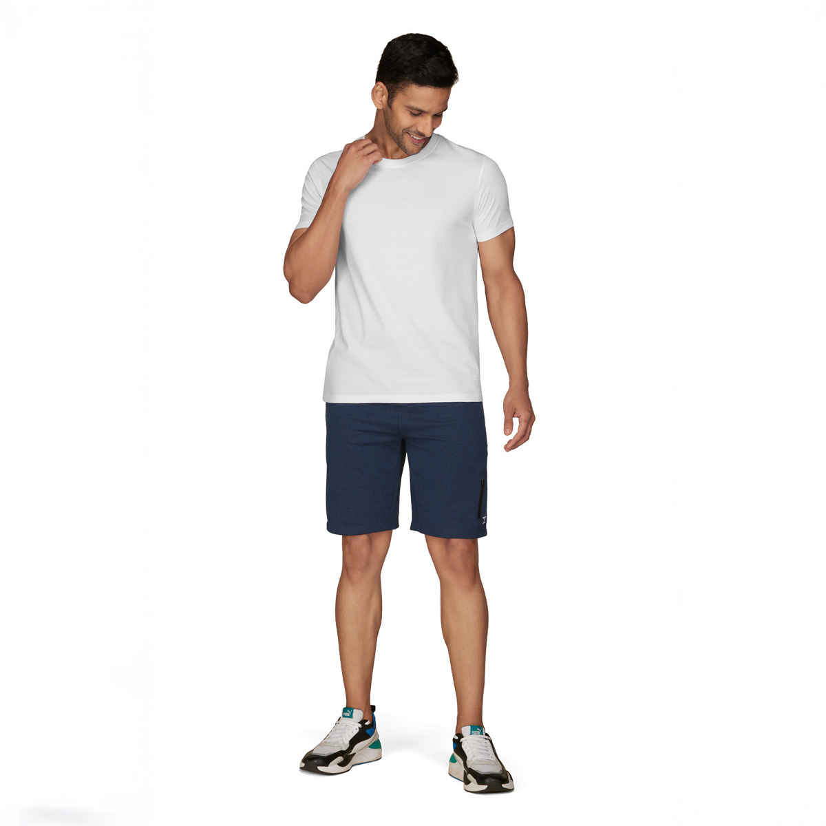 XYXX Pace Polo T-shirt - Polar White | Super Combed Cotton | XXL