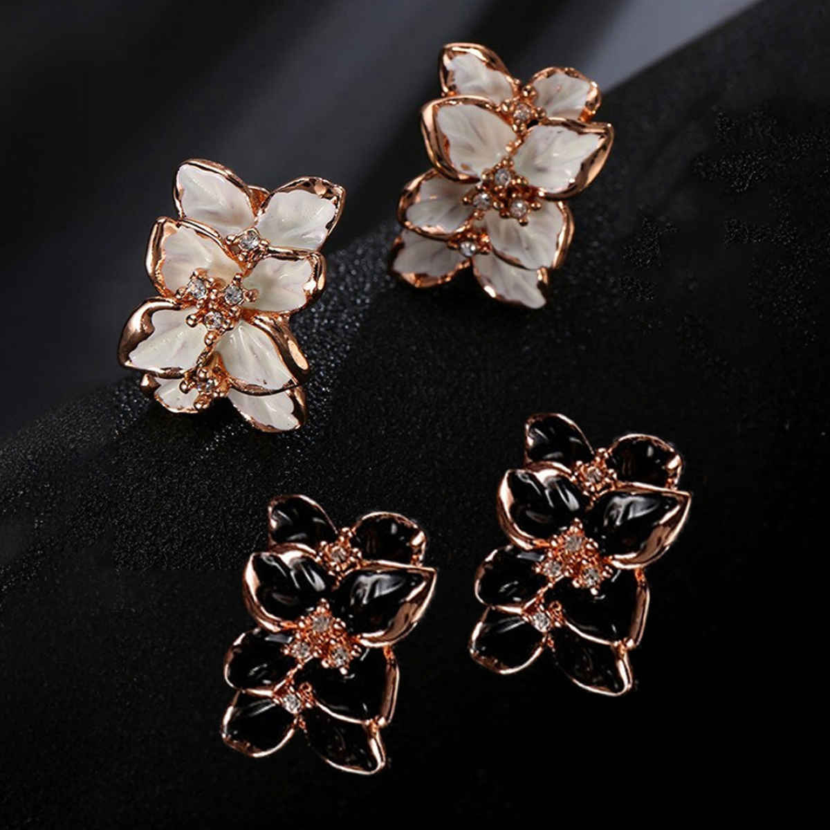 YouBella Earrings for Women Jewellery Crystal Earrings Combo Tops for Girls and Women