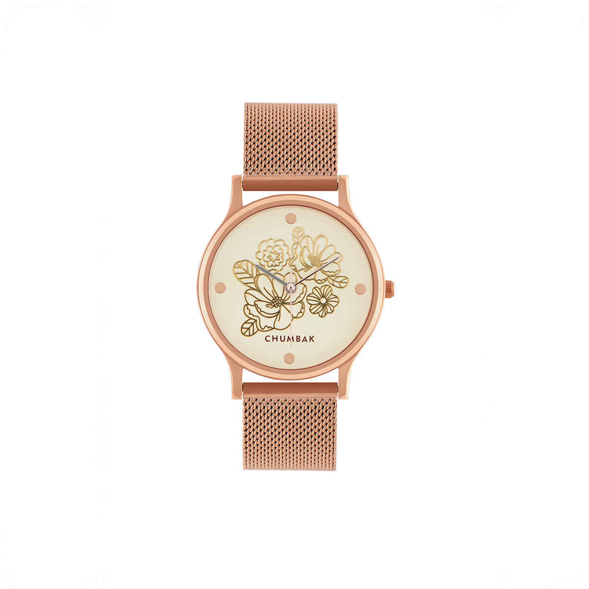 Teal by Chumbak Women's Round Dial Analog Hand Watch