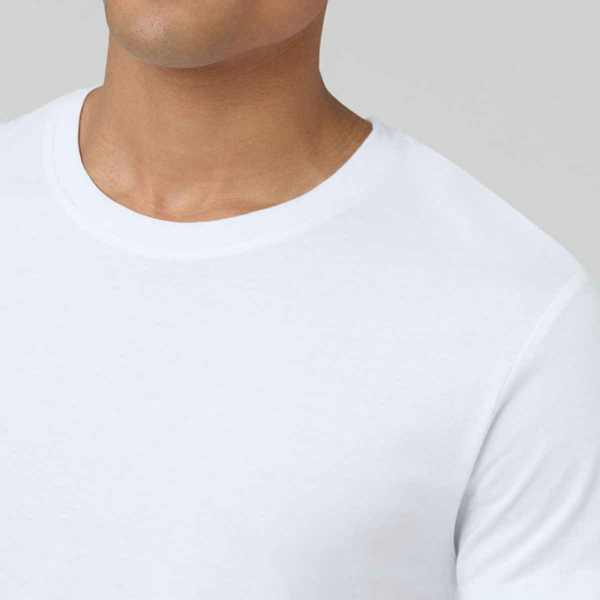 XYXX Pace Polo T-shirt - Polar White | Super Combed Cotton | M