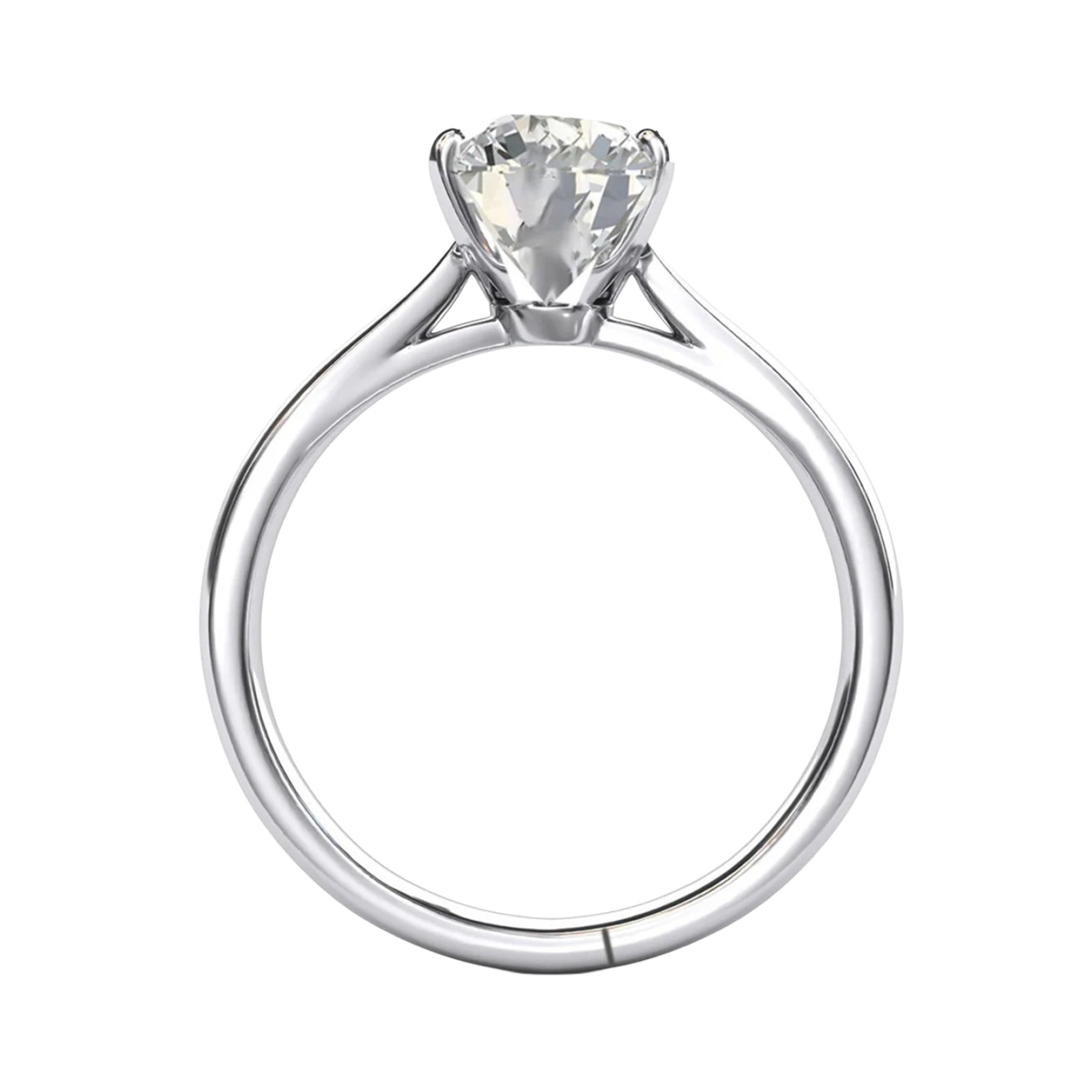 Unniyarcha 92.5 Sterling Silver Solitaire Ring