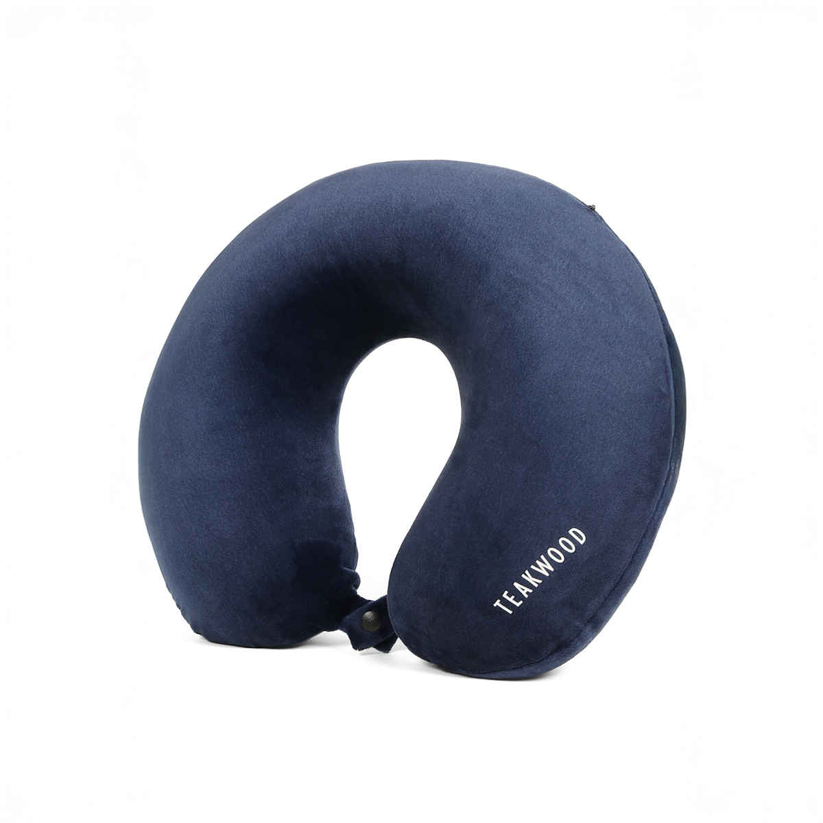 Teakwood Leathers Unisex Soft Foam U-Shaped Neck Pillow | Blue