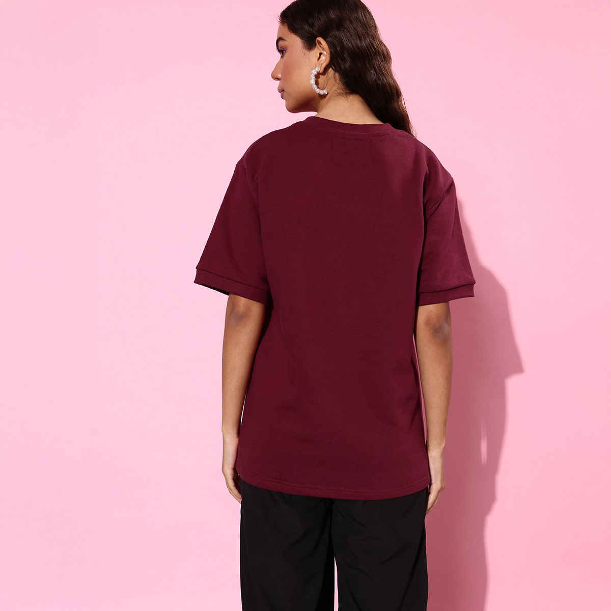 Dillinger Women's Sweatshirt | DLWMNSWT062 | Maroon - S