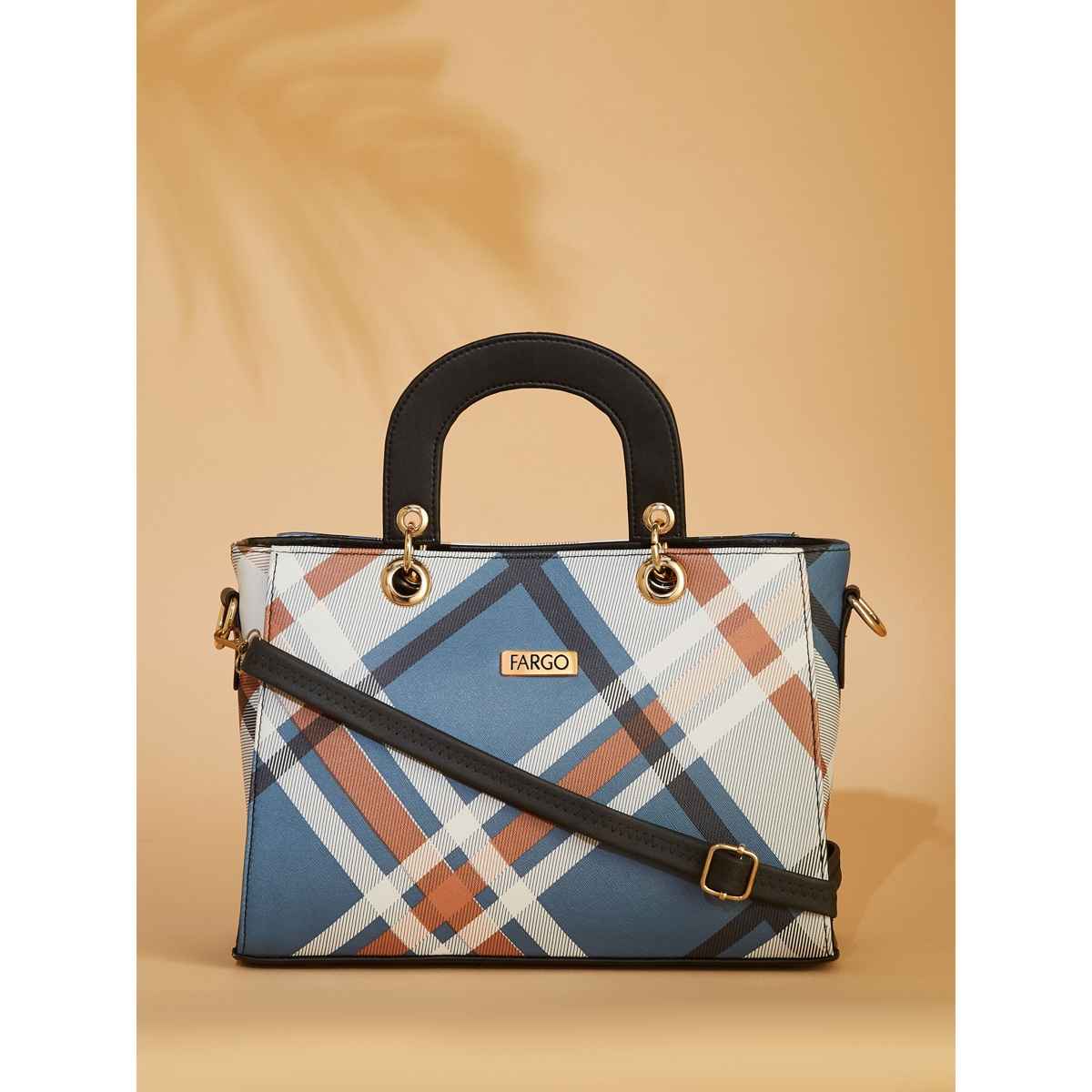 Fargo Stylish Women Grey Handbag