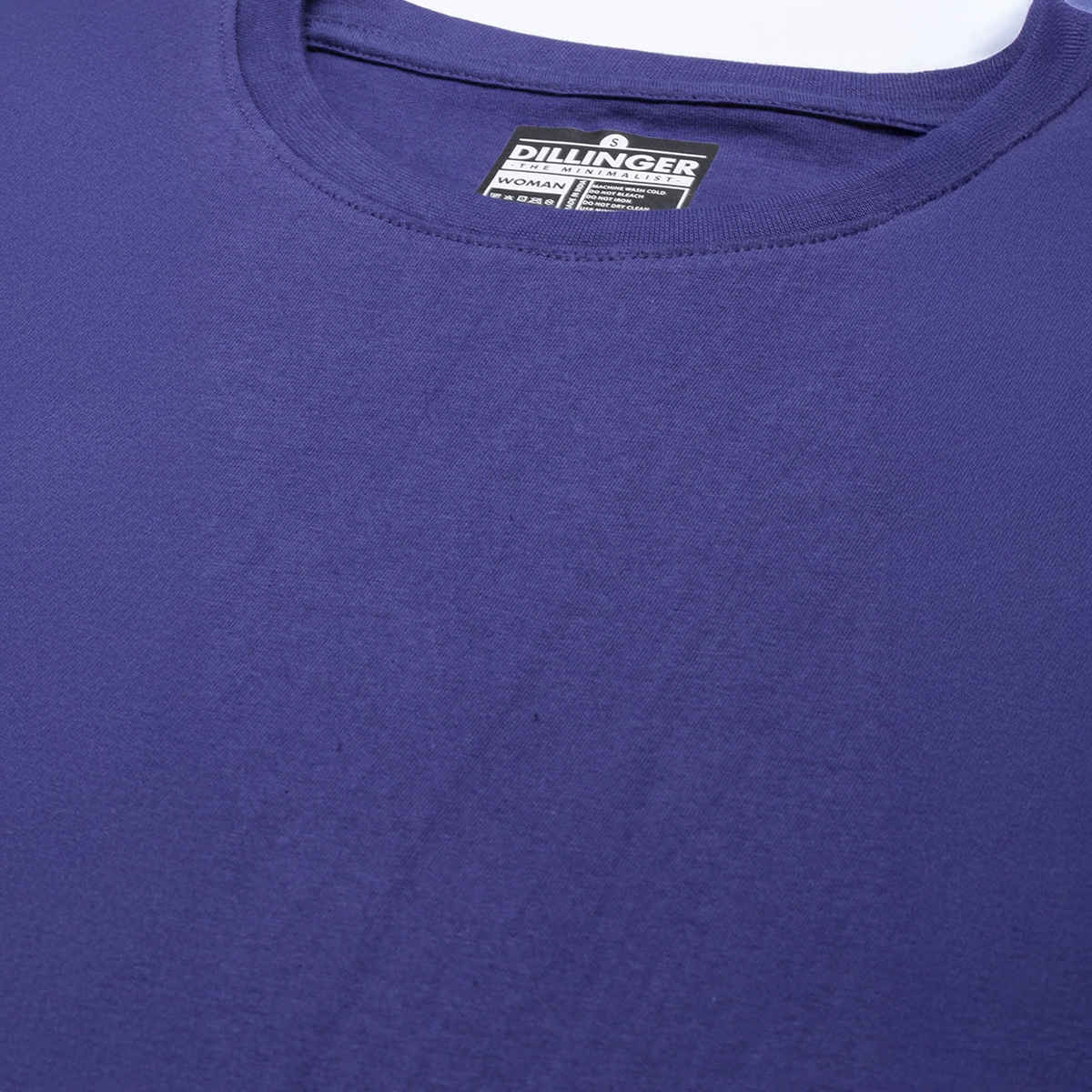 Dillinger Women's T-shirt | DLWOP001NBL | Navy Blue - L