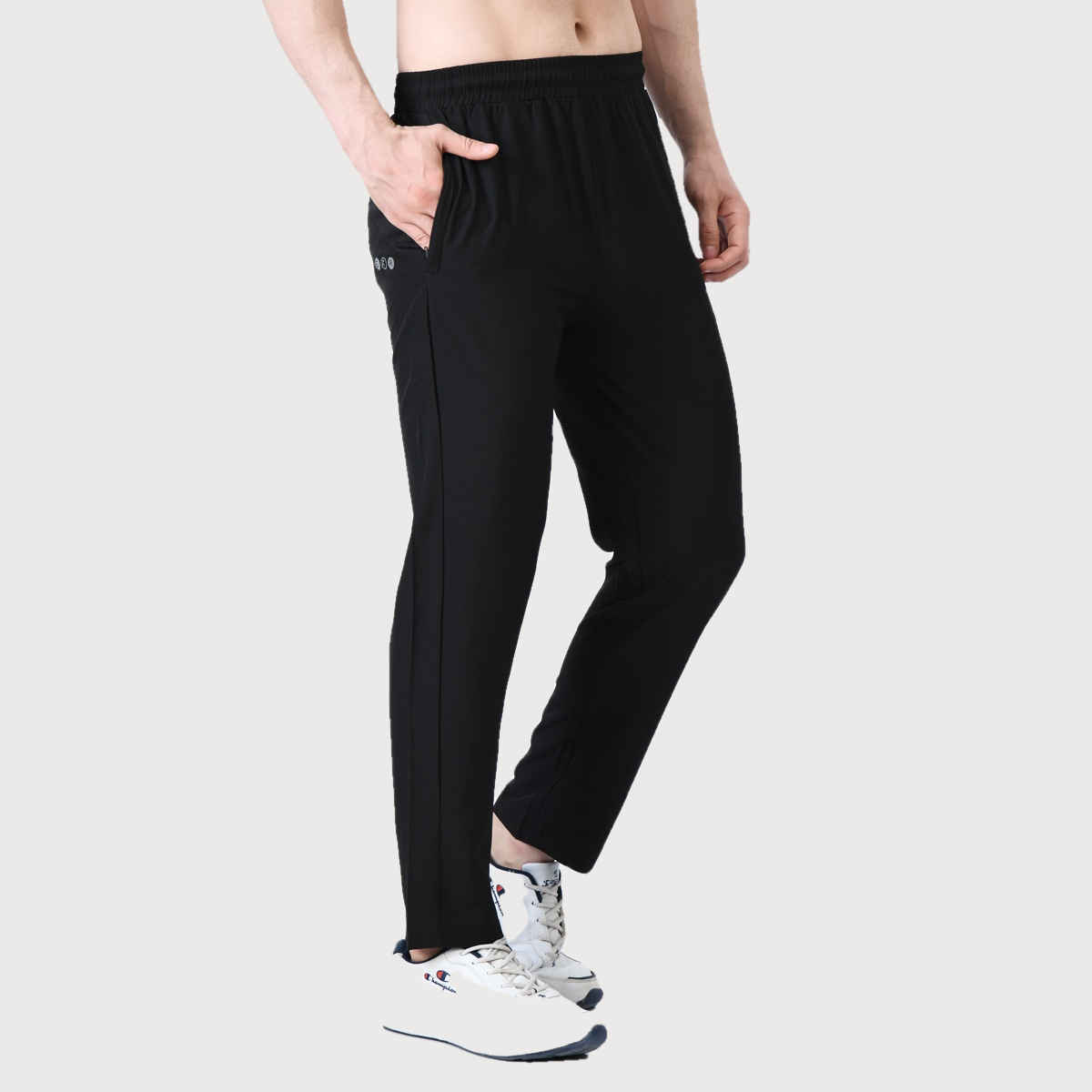 PlayR Men's Running Strike 95% Polyester 5% Spandex | Black - L