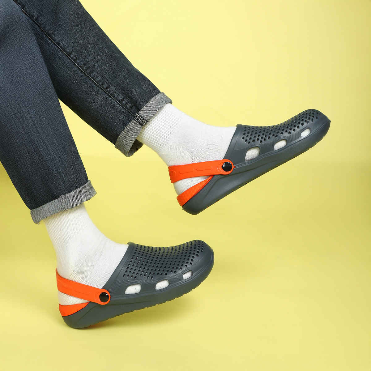 Paragon Men's Grey Eva Clogs EVK10916G UK 7