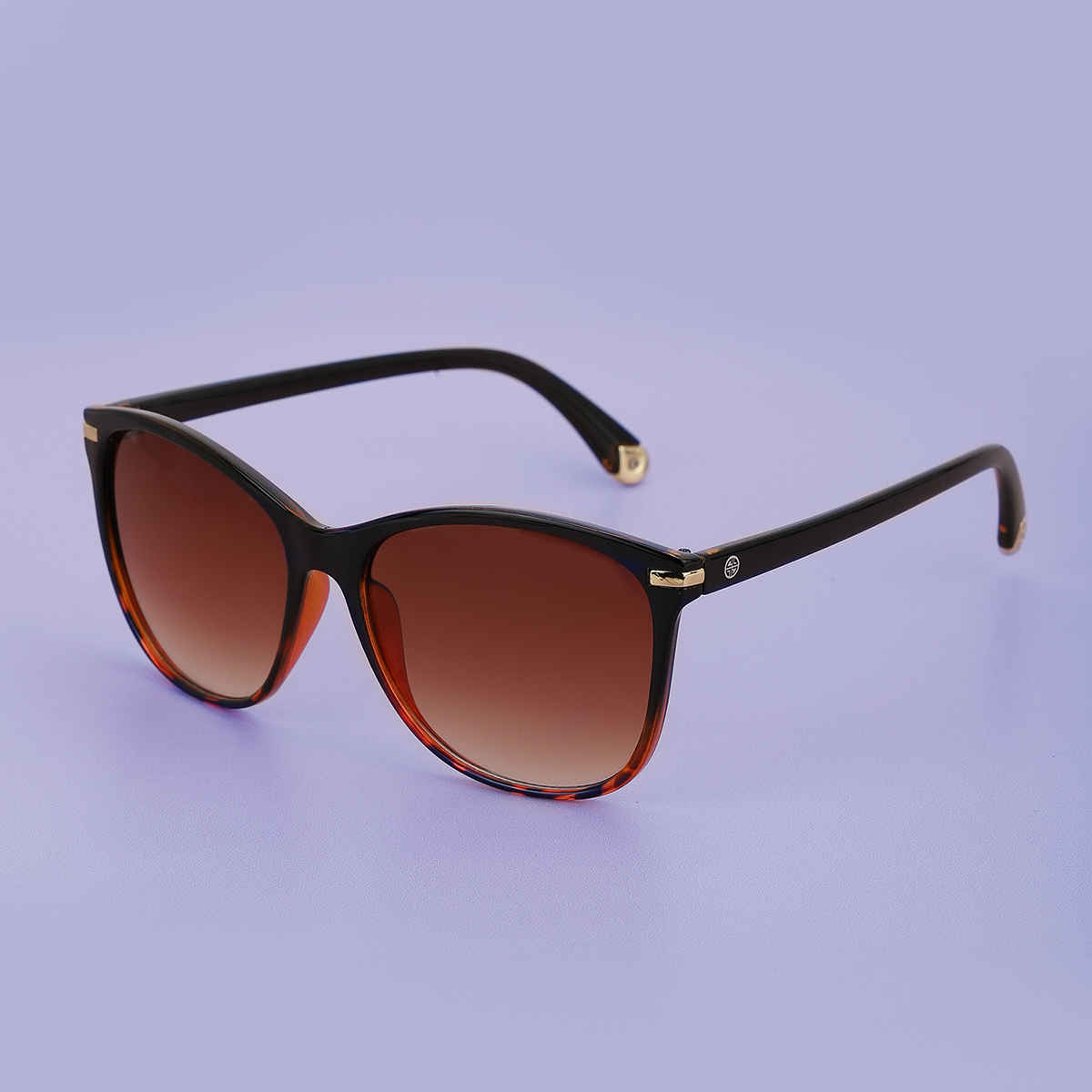 Carlton London Unisex Rectangle Sunglass