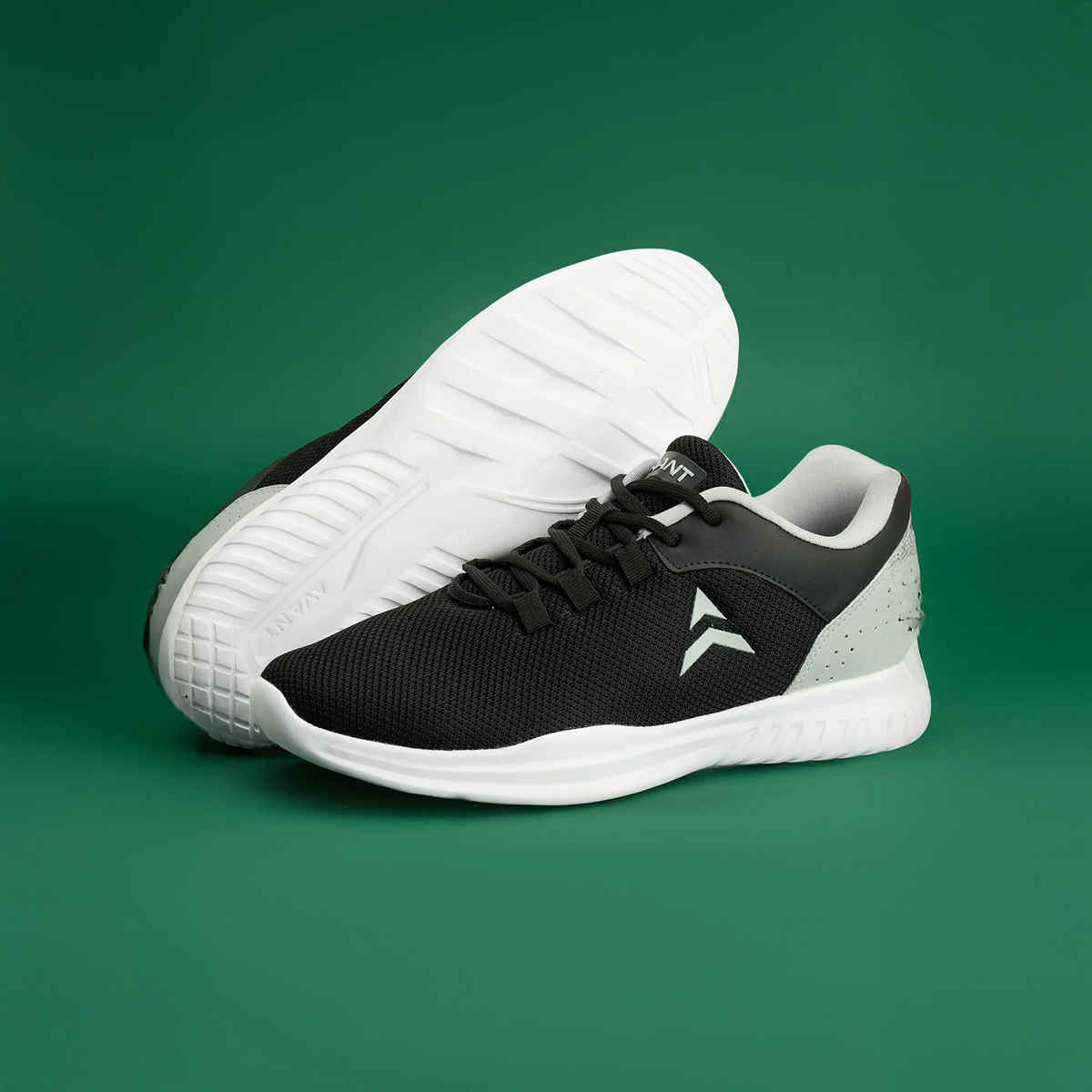 Avant Men's Pulse Walking Shoes | Black & Grey - UK 6