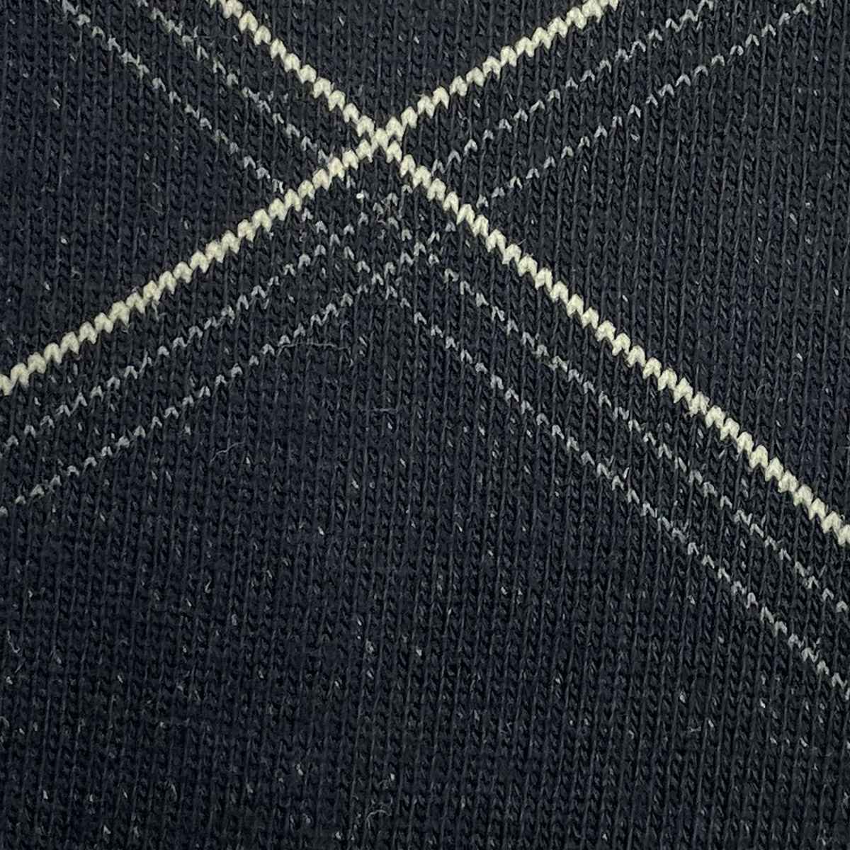 Allen Solly Men's Cotton Full Length Pilot Pattern Socks - Black