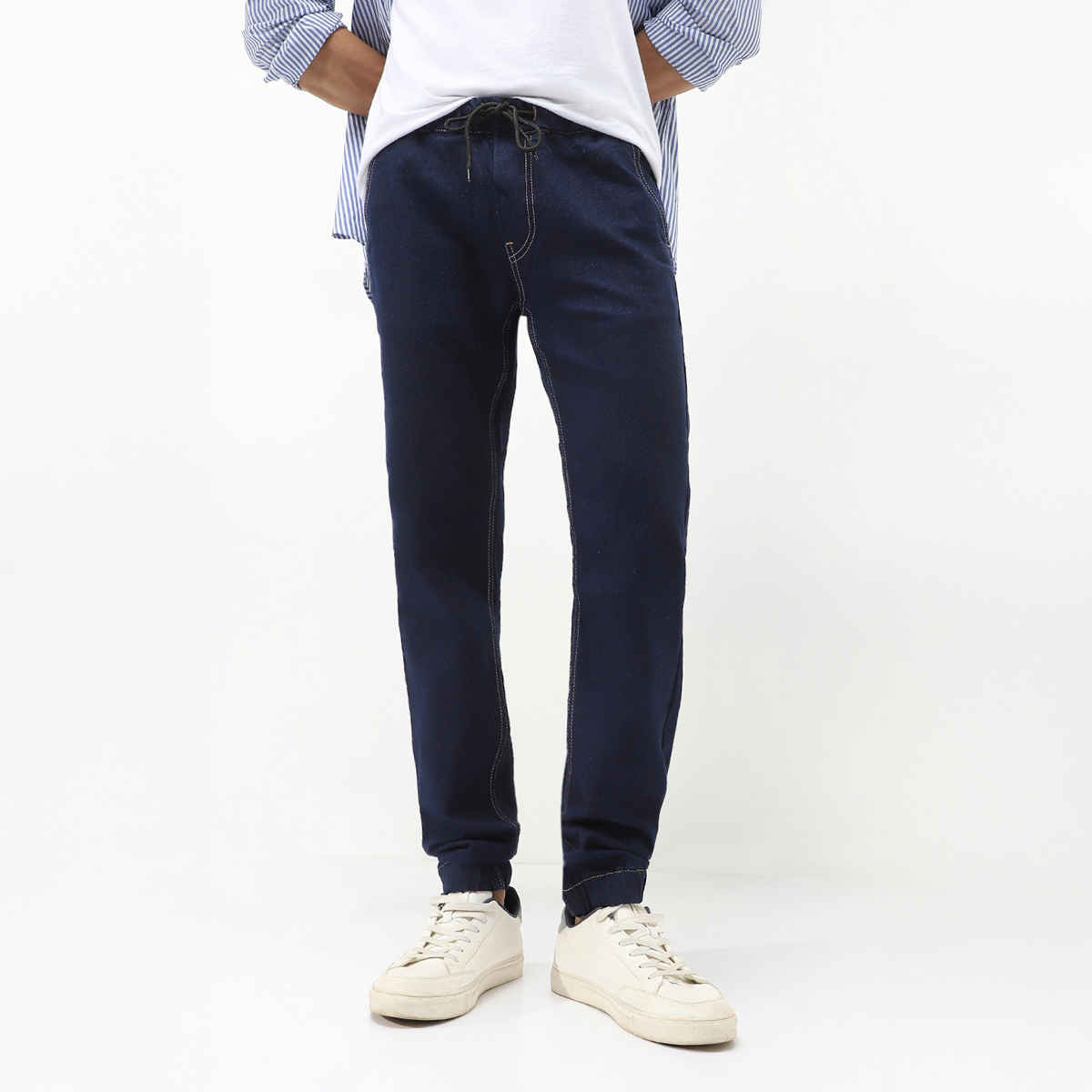 Urbano Fashion Men's Jeans Slim Fit | Dark Blue | 36